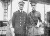 Deniz savaşlarının komutanları General Hamilton ve Amiral De Robeck 